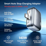 Smart Auto Stop Full Charging Adapter Overcharge Protection - Image 2